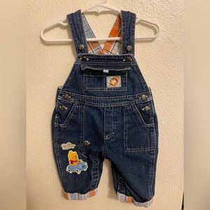Disney Winnie the Pooh infant overalls SOLD (cross posted)